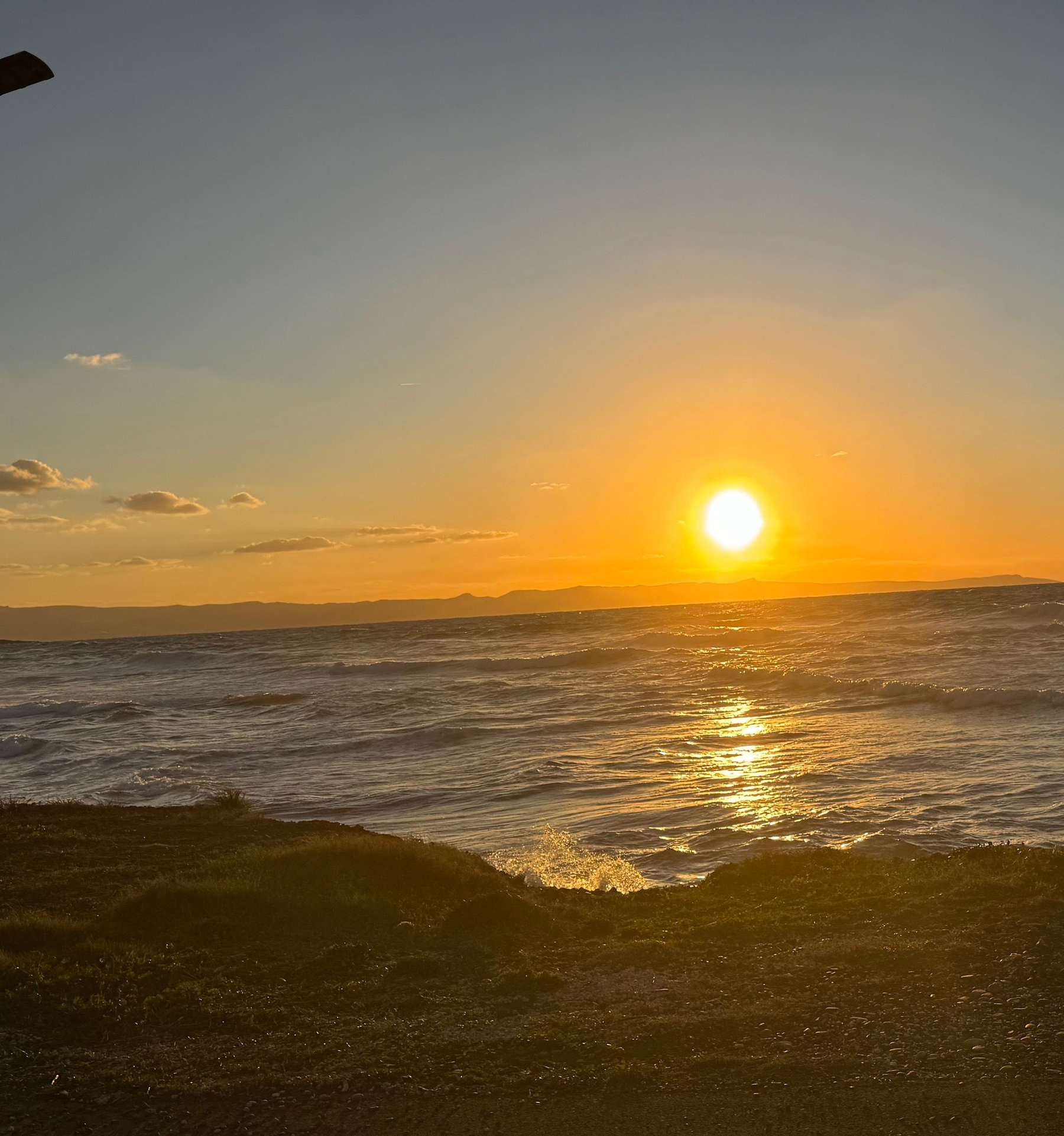 Sonnenuntergang über dem Meer